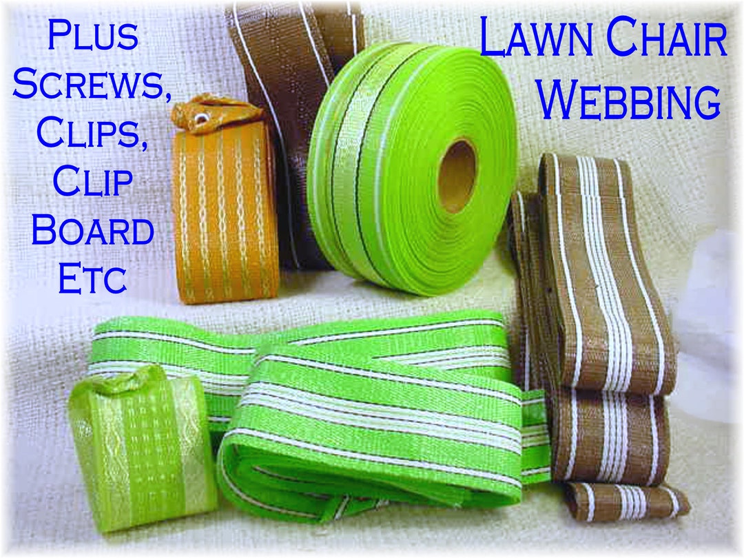 Lawn Chair bing, Re  Kit Clips Screws Tool Set, 1970s, Patio