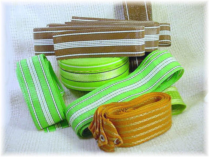 Lawn Chair Webbing Re Kit Clips Screws 1970s Vintage Etsy