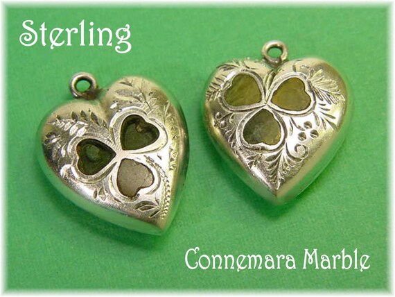 Vintage shamrock connemara marble - Gem