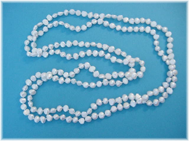 ブレスレット LESS IS MORE oval pearl necklace Oval pearl necklace – Hi June Parker