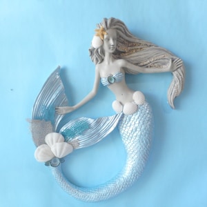 SeaShell Wall Mermaid Decor {MORE CHOICES}
