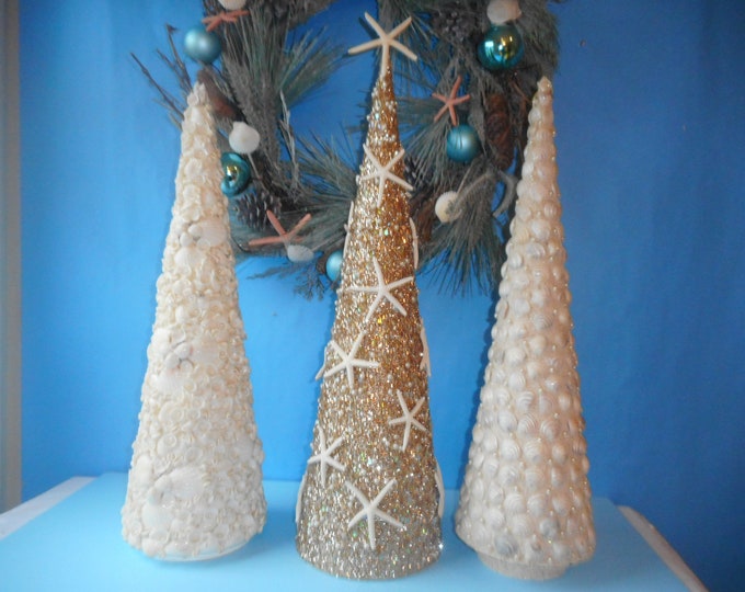 Sea Shell Christmas Tree-shell Trees-coastal - Etsy