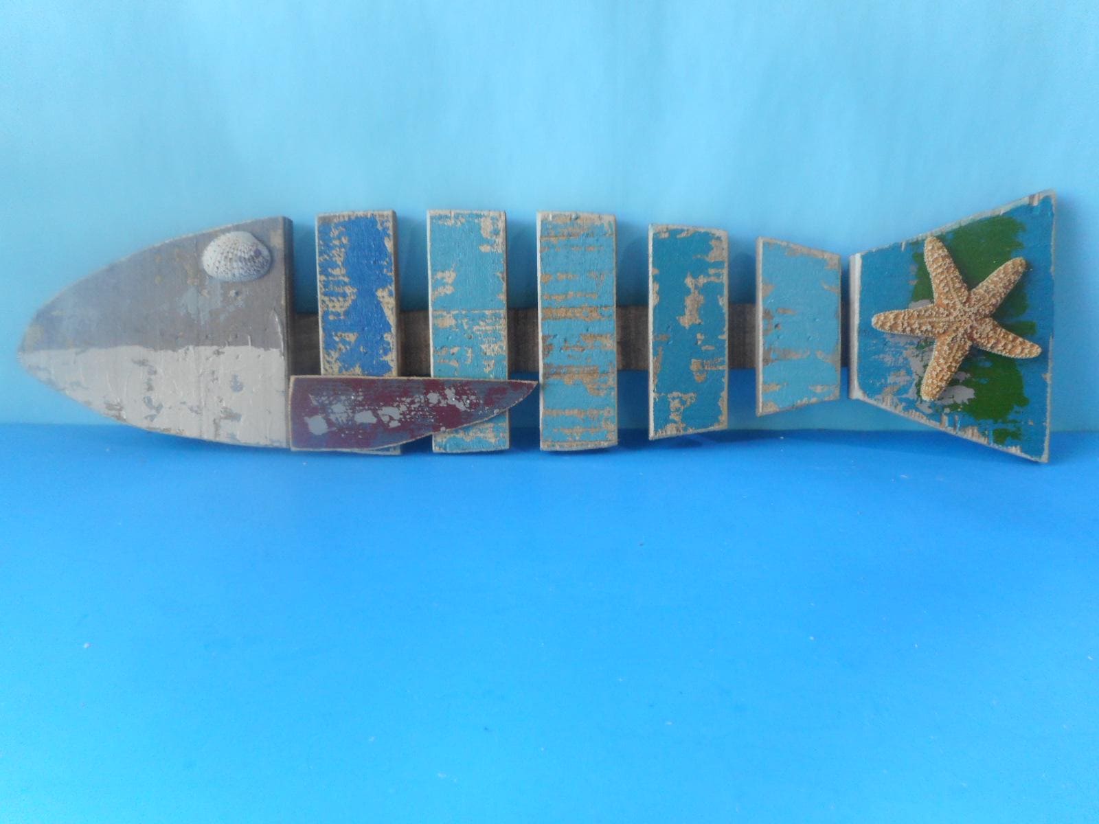 Wood Fish Wall Decor-coastal Nautical Beach Wall Decor - Etsy