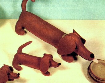 sausage dog pattern etsy