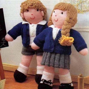 SALE *** Vintage Knitting Pattern PDF Toys Dolls Mouse Bears Nursery Rhymes Fairy Story Christmas