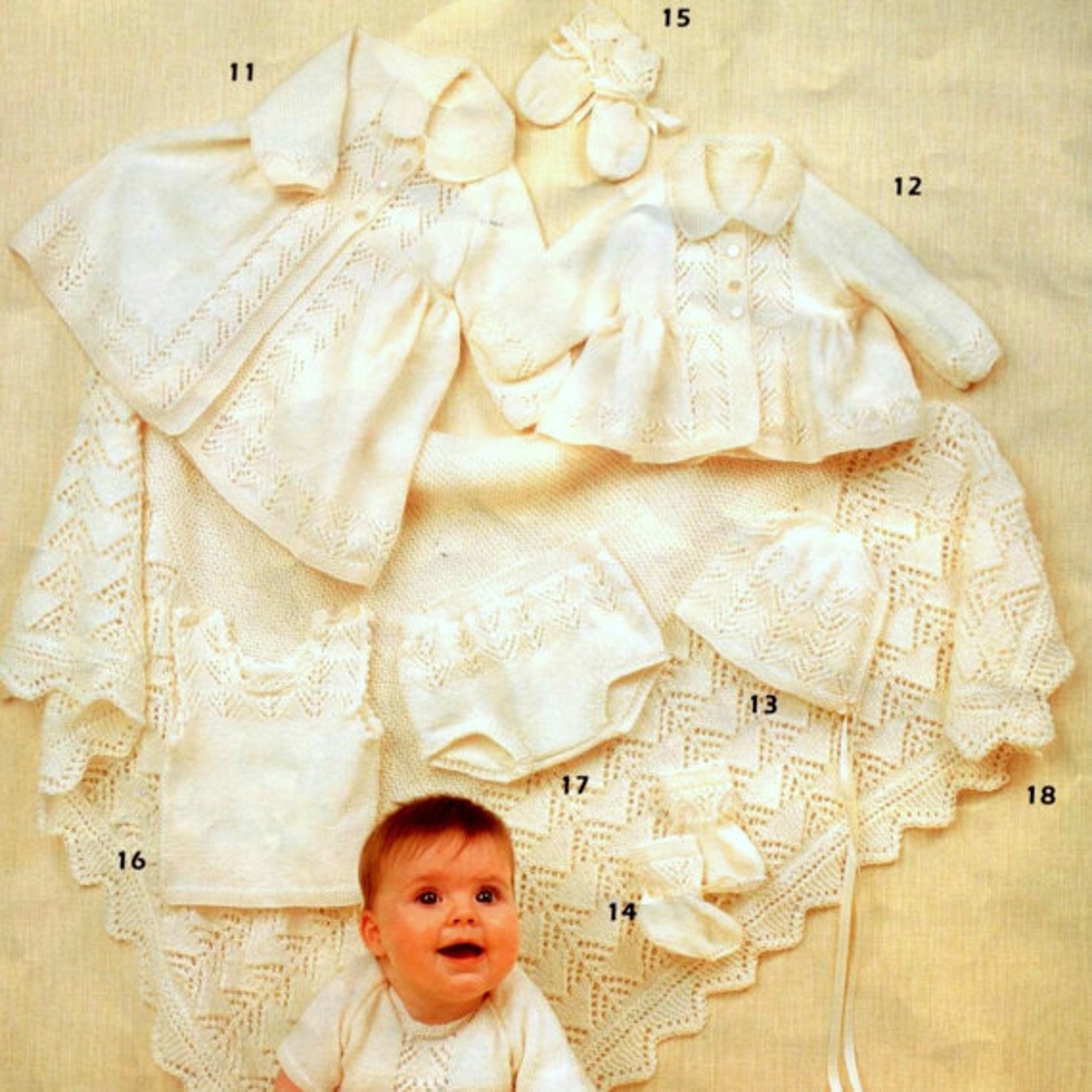 Vintage Knitting and Crochet Pattern Booklet PDF 3 Baby Etsy UK