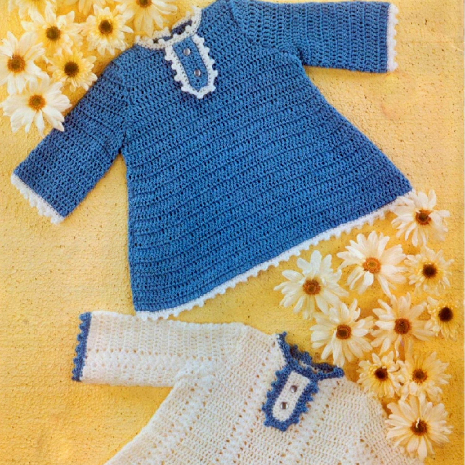 Vintage Crochet Pattern Baby Dress Plus over 20 extra Etsy