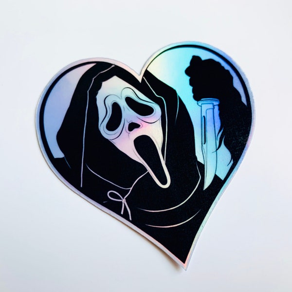 Scream Ghostface Stickers - Etsy