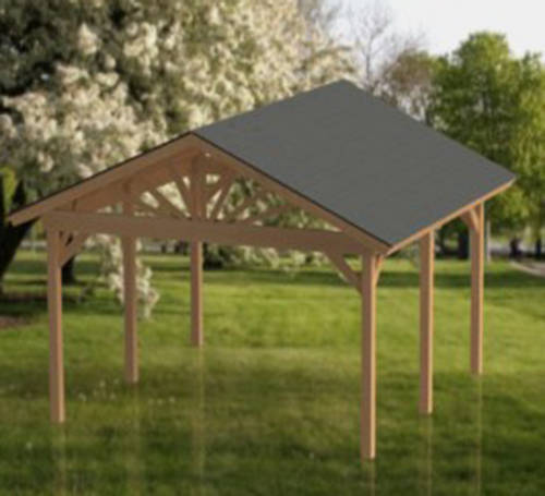 gable roof gazebo building plans 16'x16' perfect for etsy