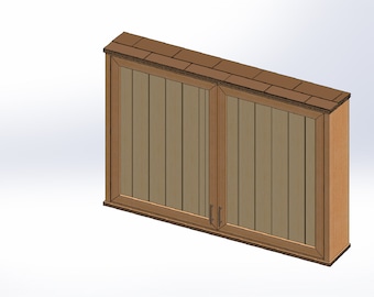 60" - 65" Outdoor TV Enclosure Building Plans