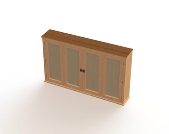 50" - 55" Outdoor TV Enclosure w/Bifold Doors Building Plans