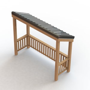 Grill Shelter Building Plans 4'x12'