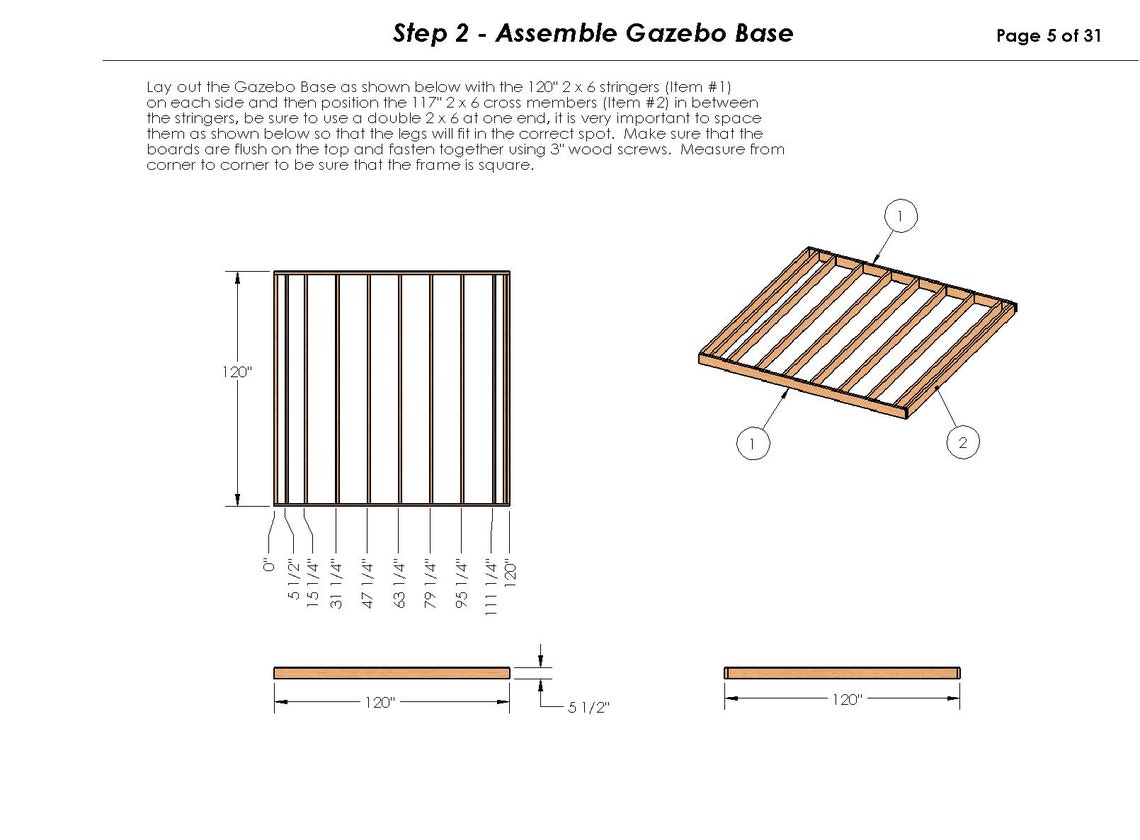 10' X 10' Covered Outdoor Bar Building Plans Etsy