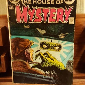 1973 Mystery DC Comics No. 216 Comic Book image 1