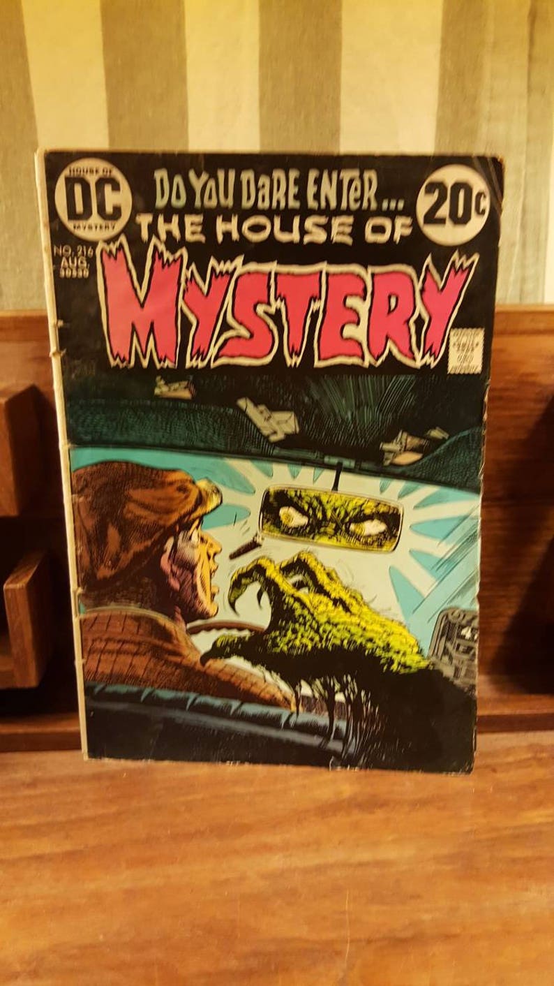 1973 Mystery DC Comics No. 216 Comic Book image 1