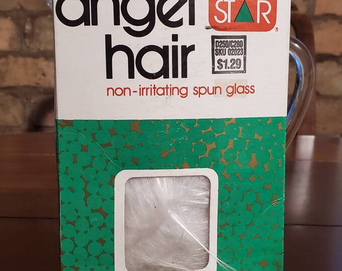 Vintage Brite Star Spun Glass Angel Hair 1.5 Oz. Etsy