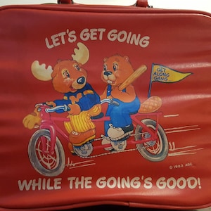 1983 The Get Along Gang Red Suitcase American Greetings Cards