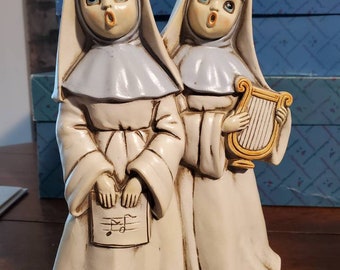 Joseph Originals Singing Nuns Figurine Music Box