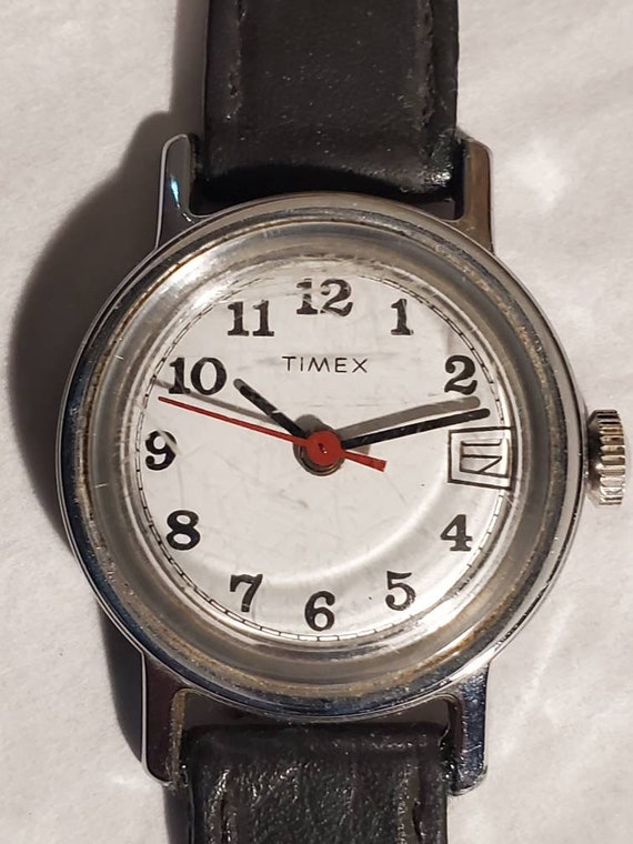 2 Timex watch faces for repair parts Gem