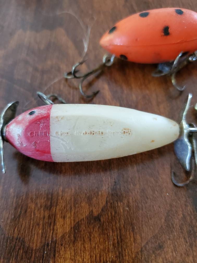 3 Vintage Fishing Lures - Etsy