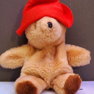 1982 Paddington Bear Stuffed Animal 10" Eden
