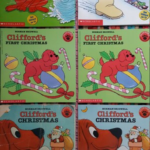 Norman Bridwell Clifford&#39;s Books lot of 6 1984-1998