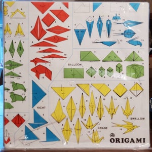 Niji Origami for the holidays Japan sealed Origami kit