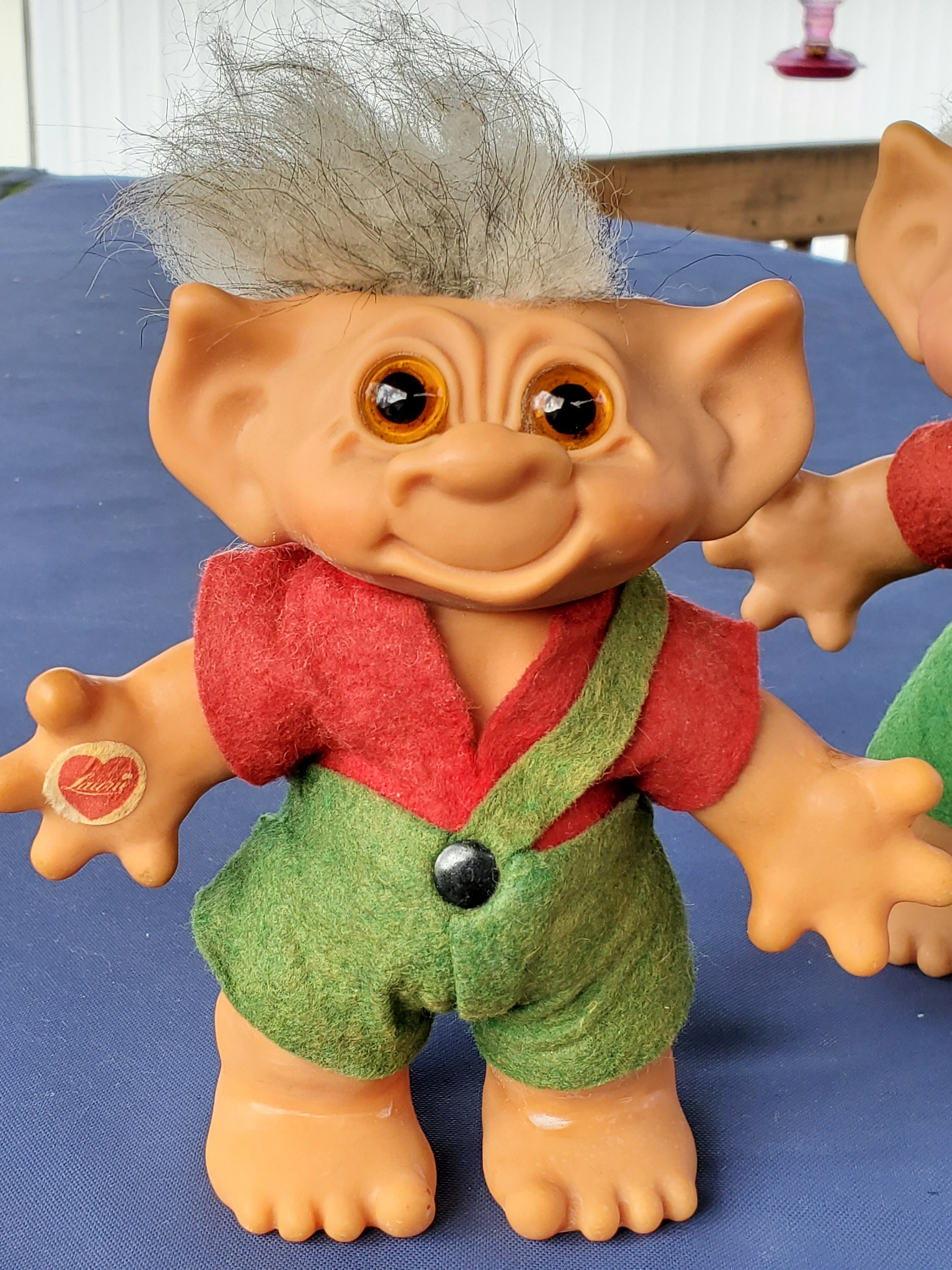 2 DAM Things Denmark Large 16 Christmas Trolls ドール 人形 フィギュア Large Dam Troll Doll - Etsy Denmark