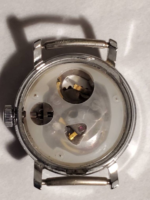 2 Timex watch faces for repair parts Gem