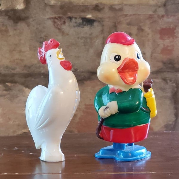 Early Vintage Plastic Rubber Easter Gadgets Toy Collectibles