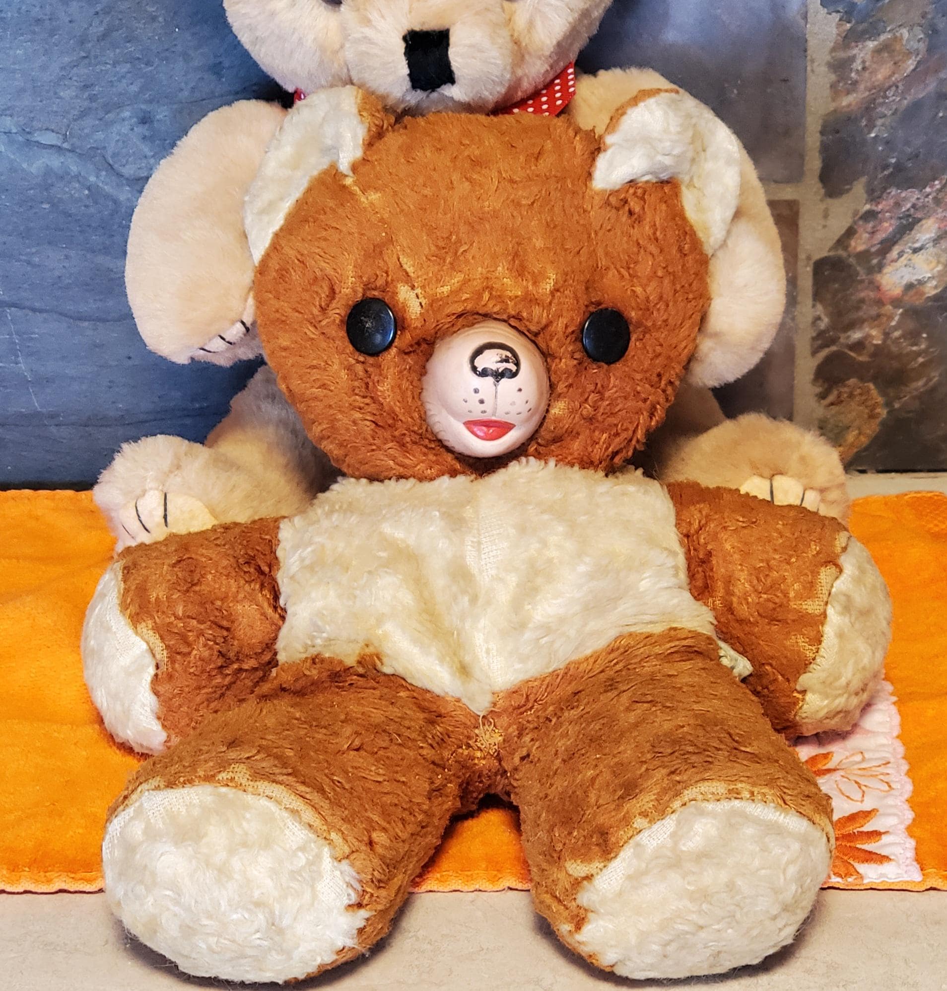 Vintage Rubber Face GUND Teddy Bear - Etsy