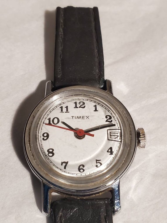 2 Timex watch faces for repair parts Gem