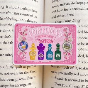 Fortuna’s Fantastically Flavored Waters | Once Upon A Broken Heart | 3” Vinyl Sticker
