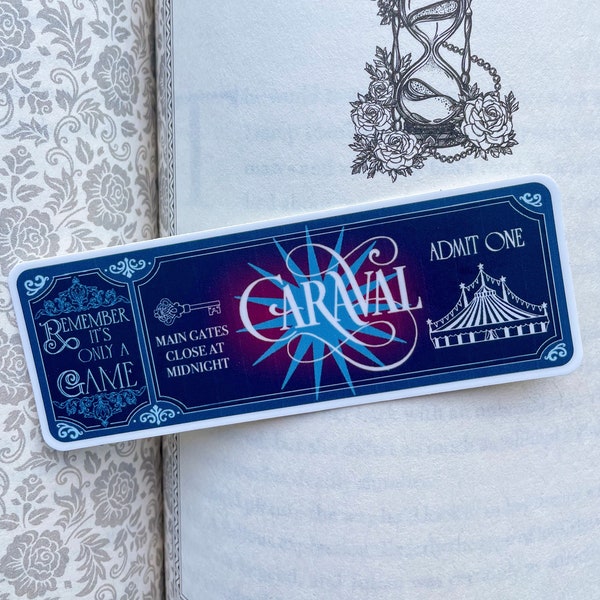 Caraval Ticket | 4” Vinyl Sticker