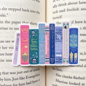 Once Upon A Broken Heart Book Stack | 3” Vinyl Sticker