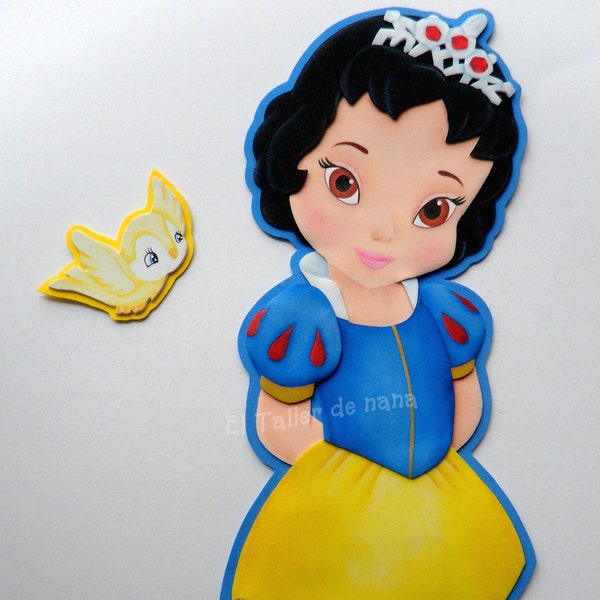 Princesa Blancanieves 50 cms - Foamy pattern