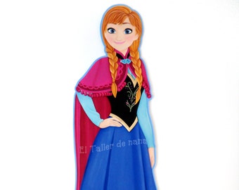 Princesa Anna de Frozen 100 cms Molde