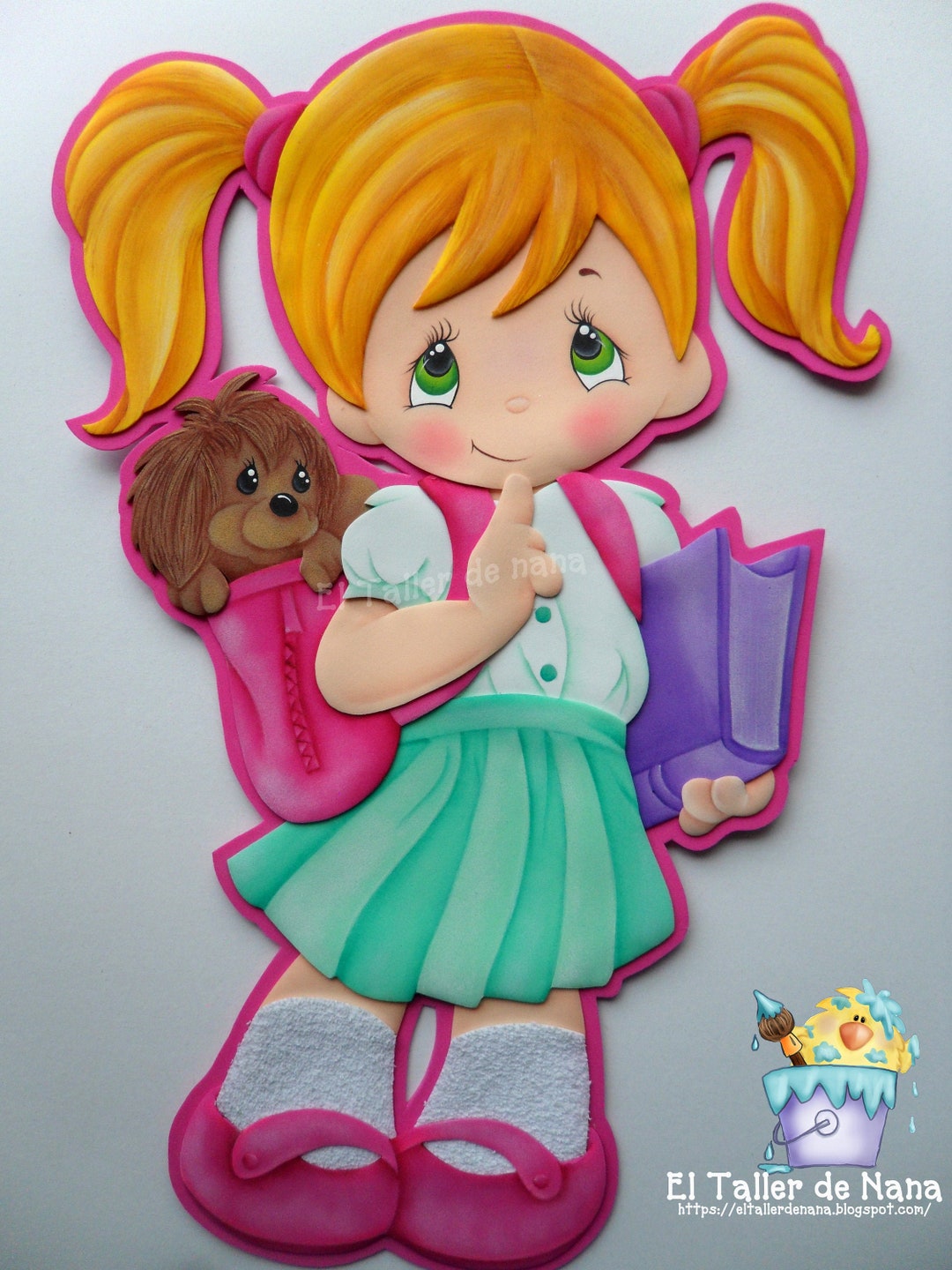 Muñecas MuÃ±ecas De Goma Eva Para Carpetas MuÃ±eca Lol En Foami MuÃ