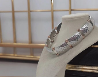 Silberne Metall Halskette für Frauen - Einzigartige Halskette - Statement Halskette - Mehrfarbige Halskette für Sie - Choker Halskette - Geschenk