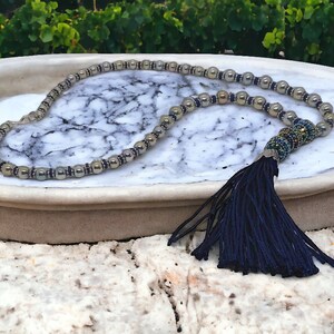 Shamballa Necklace - Tassel Necklace - Fabric Necklace - Long Necklace - Multicolored Necklace For Women - One Of A Kind Necklace - Gift