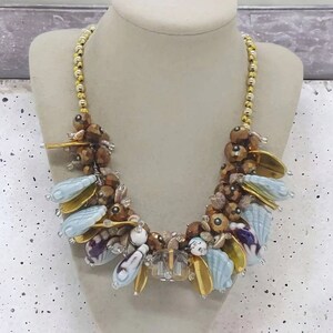 Seashell Necklace - Shell Necklace For Women - One Of A Kind Necklace - Statement Necklace - Chunky Necklace - Bib Necklace - Gift For Her