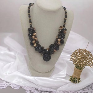 Collier léopard - Collier imprimé léopard - Collier scintillant - Collier épais - Collier unique - Collier tendance - Grand cadeau