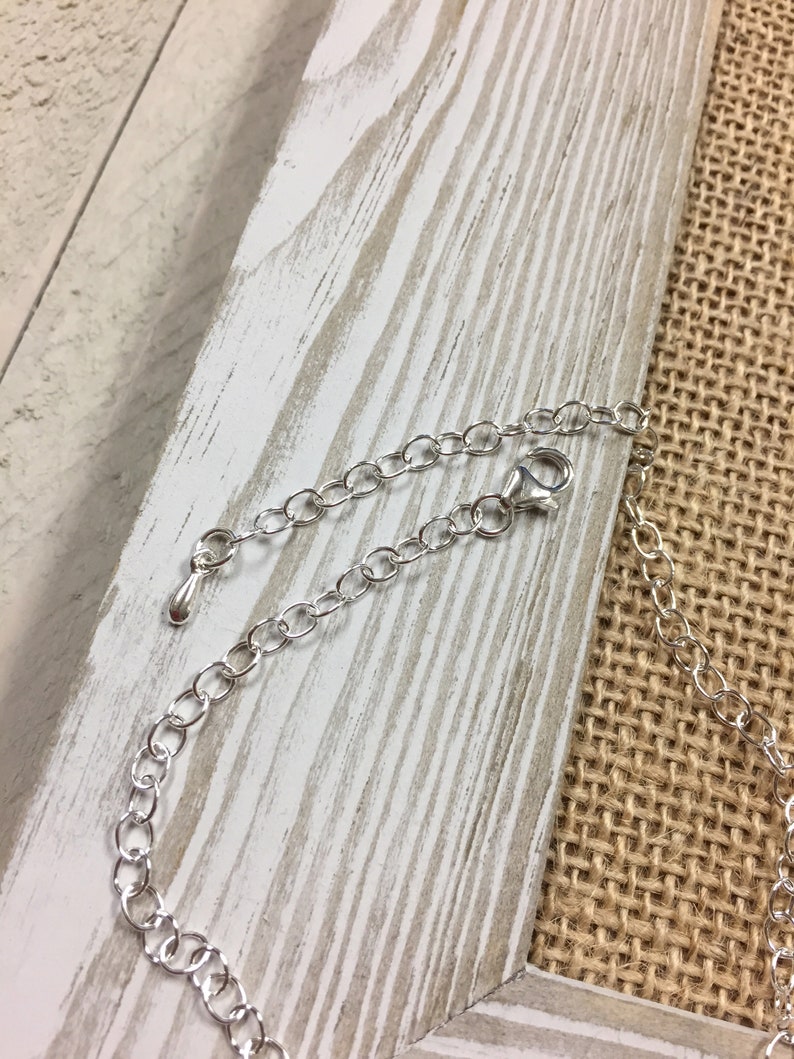 Shell Anklet Shell Jewelry Adjustable Ankle Bracelet Beach Anklet Beach Jewelry Sterling Silver Anklet Silver Anklet Made in USA Cute Anklet