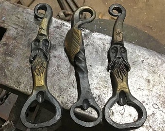 Blacksmith Bottle Opener Hand Forged