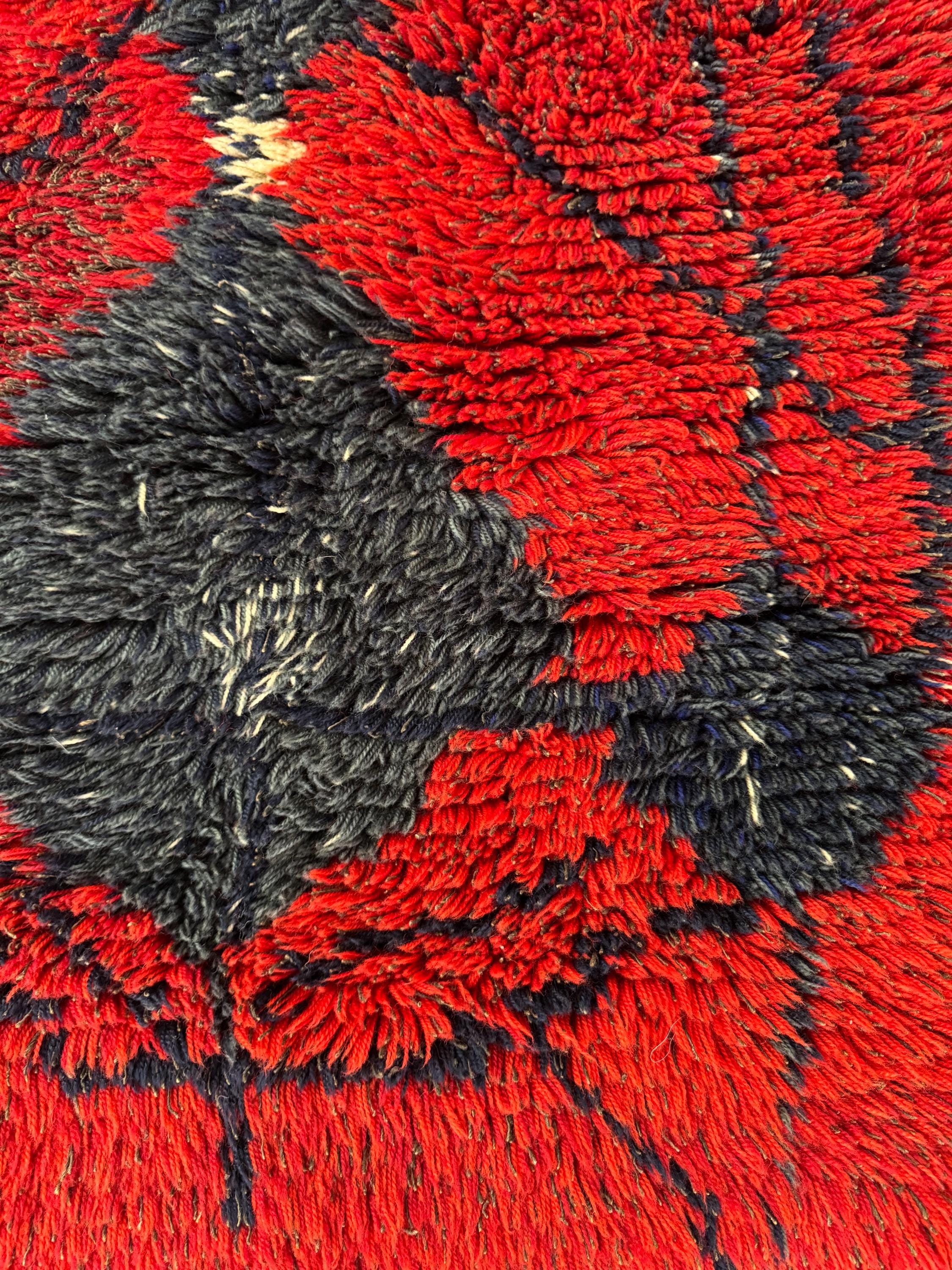 北欧 ヴィンテージ RYA RUG リーヤラグ デンマーク ミッドセンチュリー