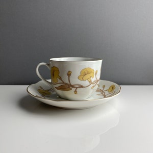 Vintage Arabia Finland coffee cups, made in Finland 1970s