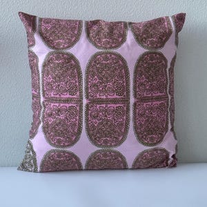 Marimekko Pillow with “Satula” Pattern designed by Maija Isola, made in Finland