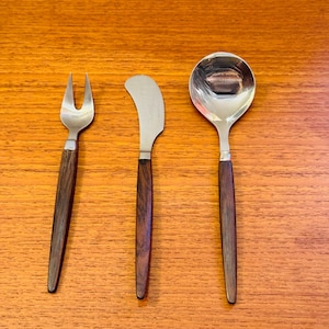 Vintage Danish Eton Cutlery by Henning Nørgaard for Raadvad, made in Denmark, 1950s