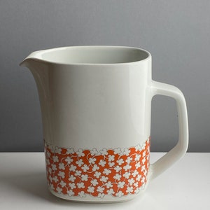 Very rare vintage Arabia Finland ceramic jag named PIZZICATO, Esteri Tomula 1960s - Made in Finland