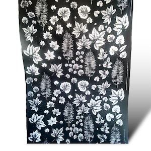 Very rare /original vintage/Marimekko vintage fabric/curtain named Metsä (forest) designed by Maija isola in 1987, made in Finland